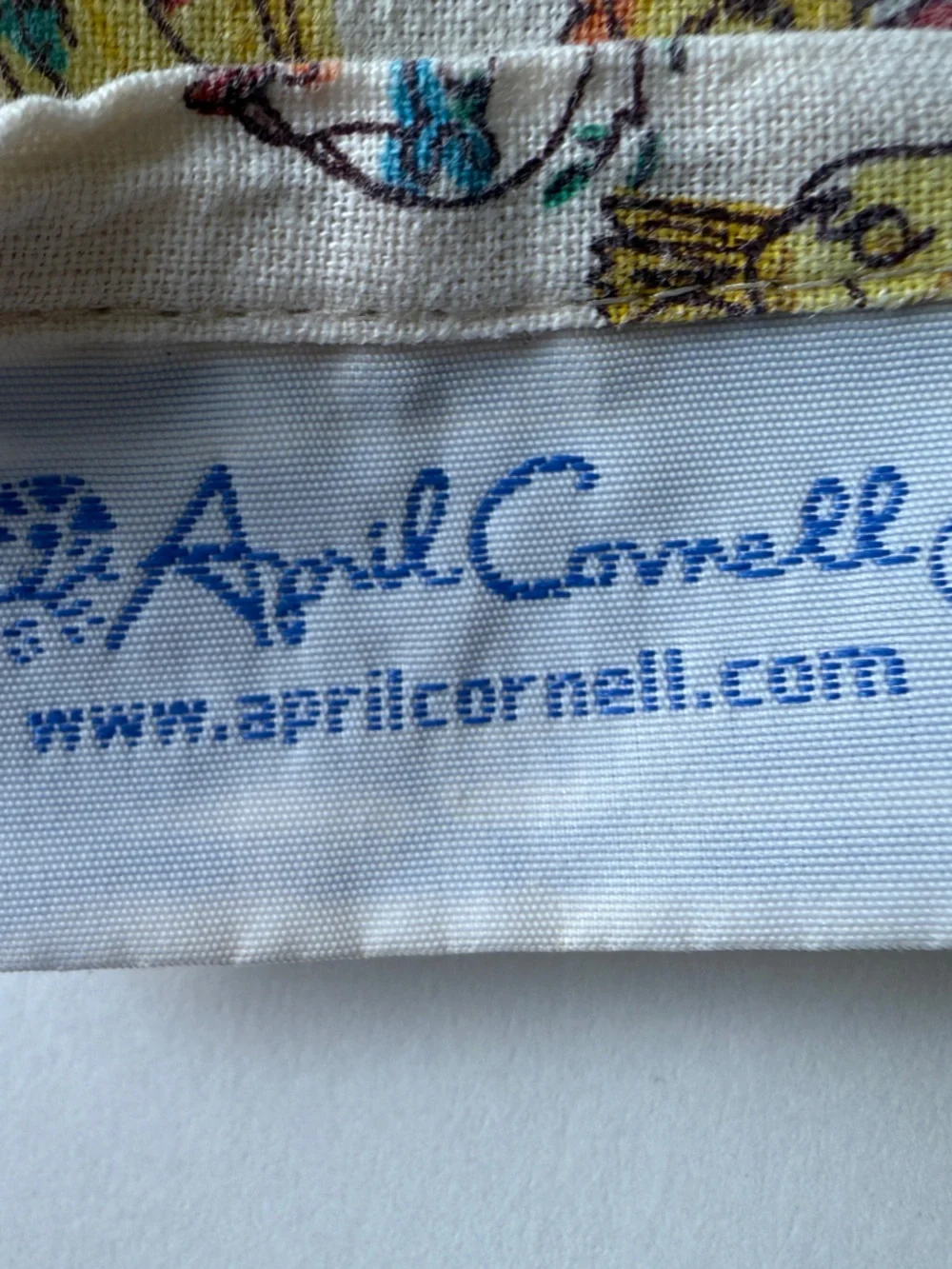 April Cornell these napkins
